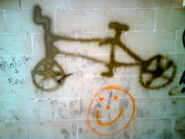 Bad graffiti: In a Maltese subway'I appreciate the attempt of the 'artist' to recreate 