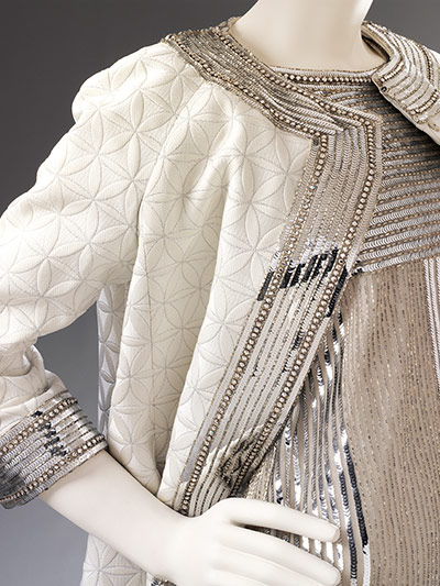 V&A: Italian fashion: Evening dress by Mila Schön