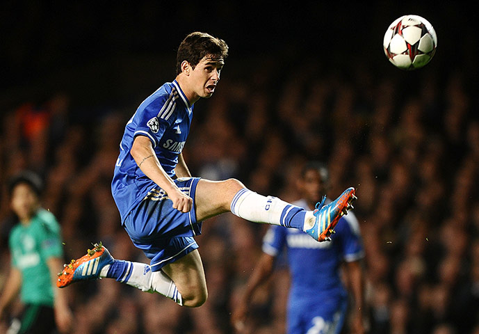 chelsea champions league: Oscar