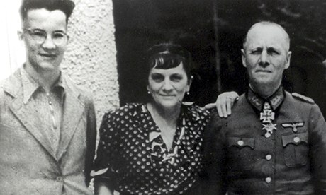Manfred, Lucie and Erwin Rommel