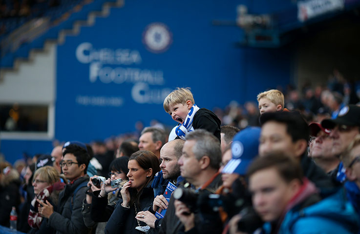 Saturday football roundup: Chelsea fan