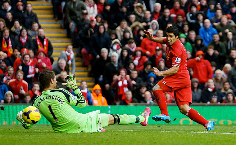 Saturday's matches: Luis Suarez scores