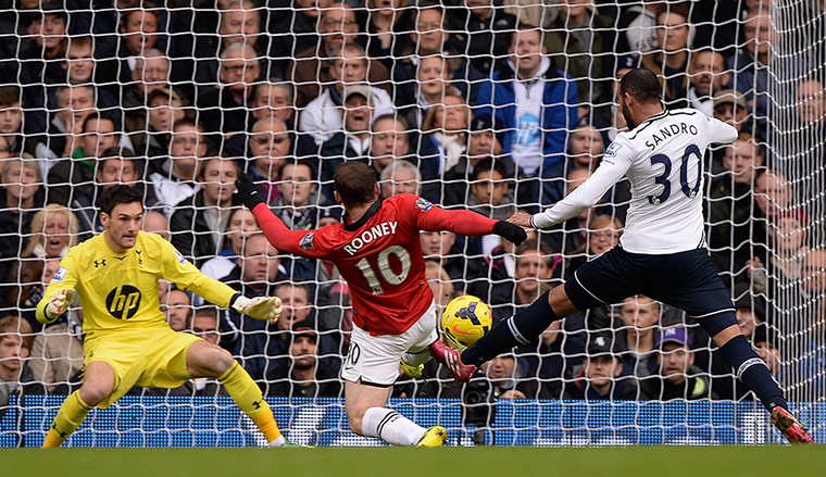 football/: Spurs v Man Utd