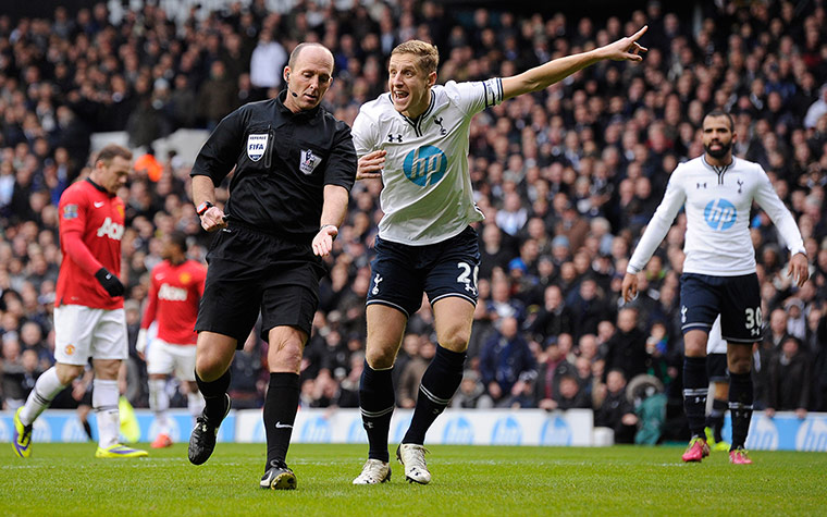 football.: Spurs v Man Utd
