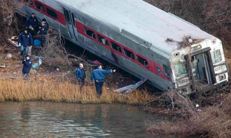 Four dead and 63 injured in New York passenger train derailment