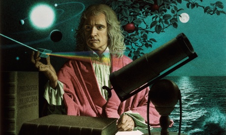 1974 portrait of Isaac Newton as solitary genius.