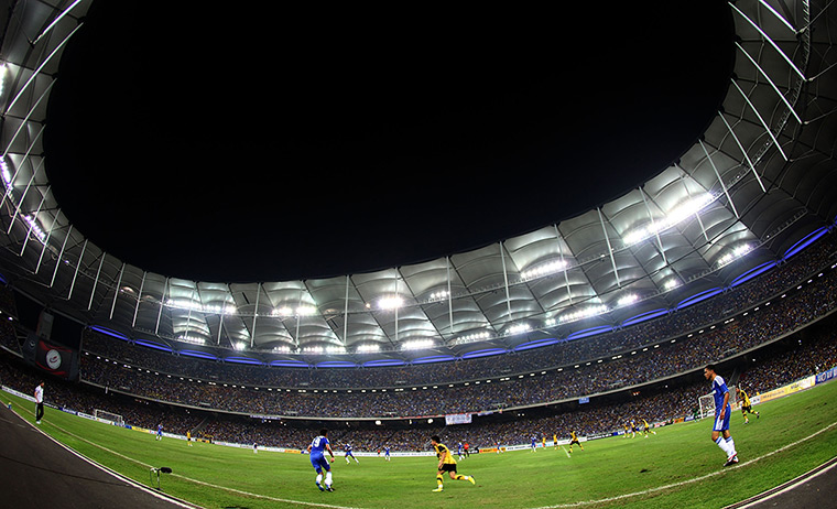 largest football stadiums: Bukit Jalil National Stadium in Kuala Lumpur, Malaysia