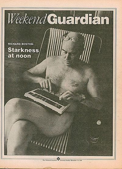 Big Picture - Weekend : black and white cover of Weekend 