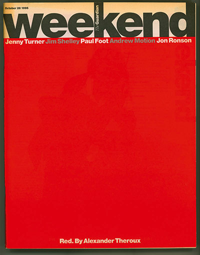 Big Picture - Weekend : Weekend cover in red