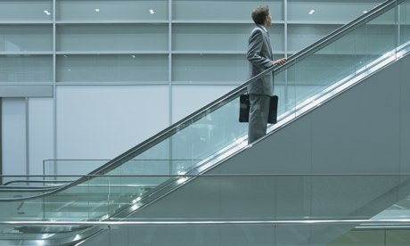 Office escalator