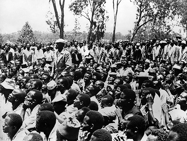 Kenya at 50: Strikers gather to listen their learders