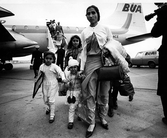 Kenya at 50: Asians arrive having been forced to flee Kenya due to Africanisation policy