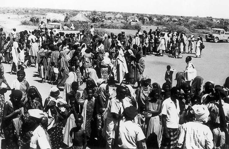Kenya at 50: refugees at the Somali border town of Bulla Hawa, 1967