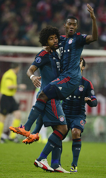 footy: Bayern Munich's Brazilian defender Dante