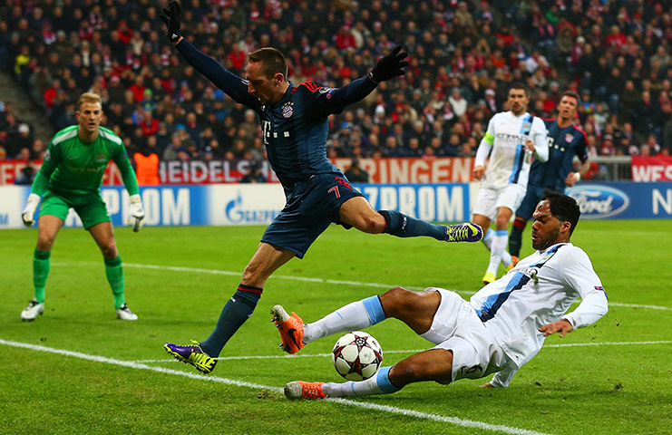 footy..: FC Bayern Muenchen v Manchester City - UEFA Champions League