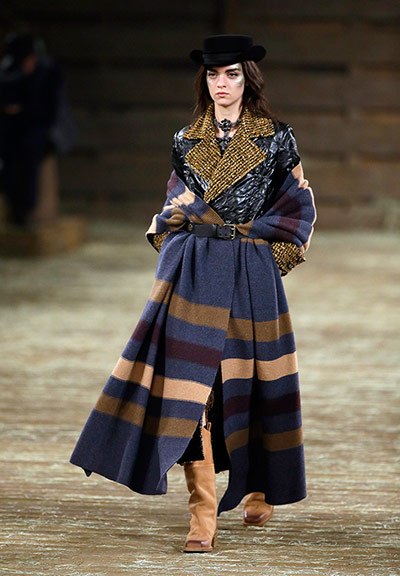 Chanel in Dallas: A model walks the runway