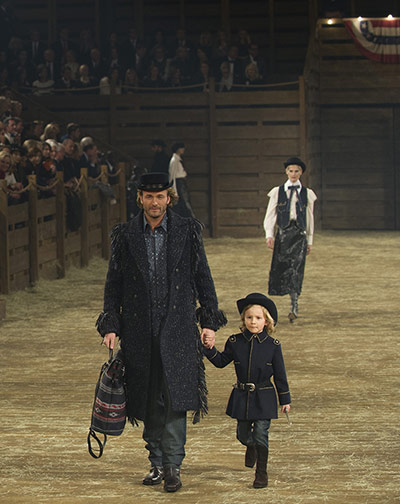 Chanel in Dallas: Models walk the runway during the Chanel 