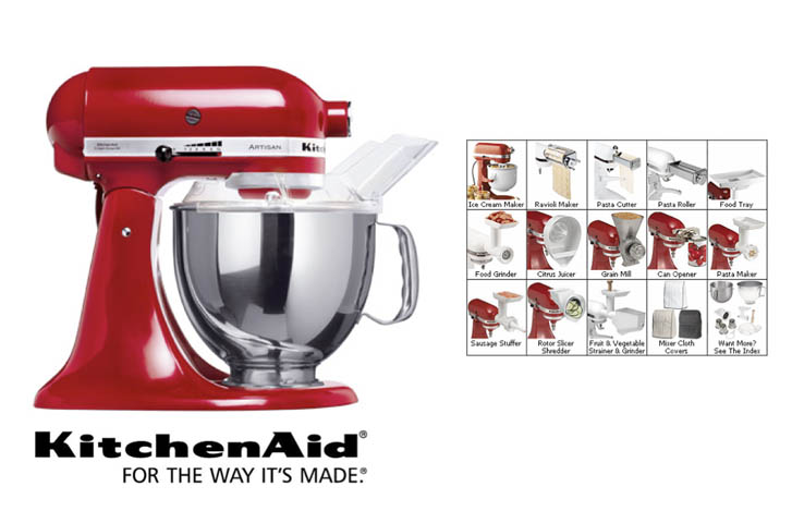 KitchenAid Artisan mixer system