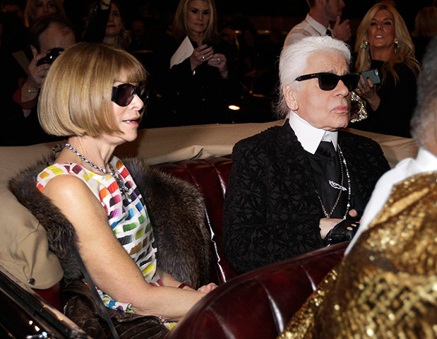 Chanel Dallas: Anna Wintour, Karl Lagerfeld