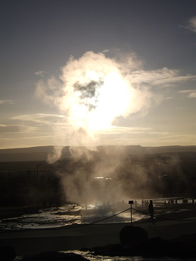 Your Pictures - Christmas: Santa shape in clouds in sky