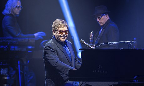 Elton John In Concert At L'Olympia