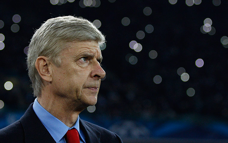 Napoli v Arsenal: Arsene Wenger