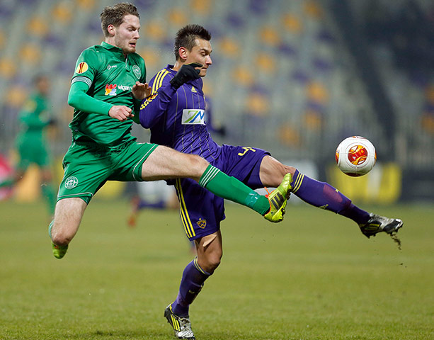 europa league : Nejc Mevlja, Nick Powell