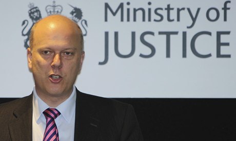 Justice secretary Chris Grayling 