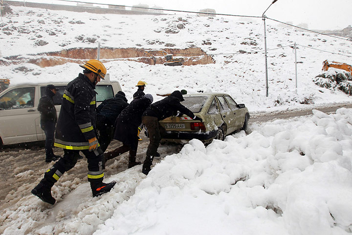 MIddle East snow: MIddle Eastern snow in pictures