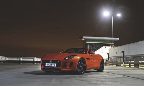 On the road: Jaguar F-type V65