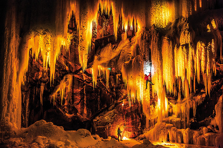20 Photos: Daniel Arnold and Stephan Siegrist on the Eidfjord in northern Norway