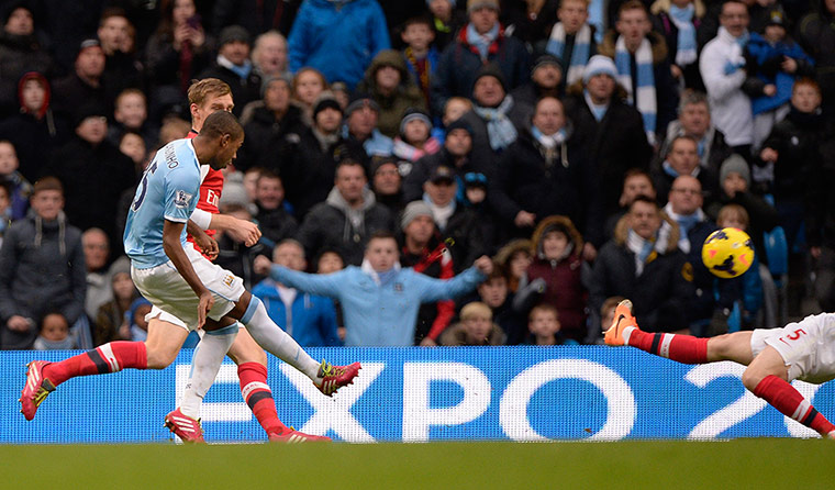 arsenal 3: Fernandinho scores his 1st goal