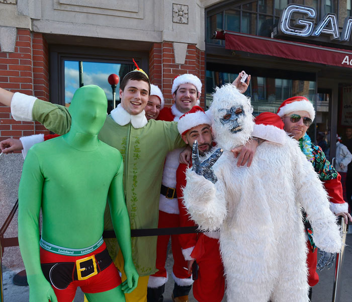 The 2013 Boston SantaCon