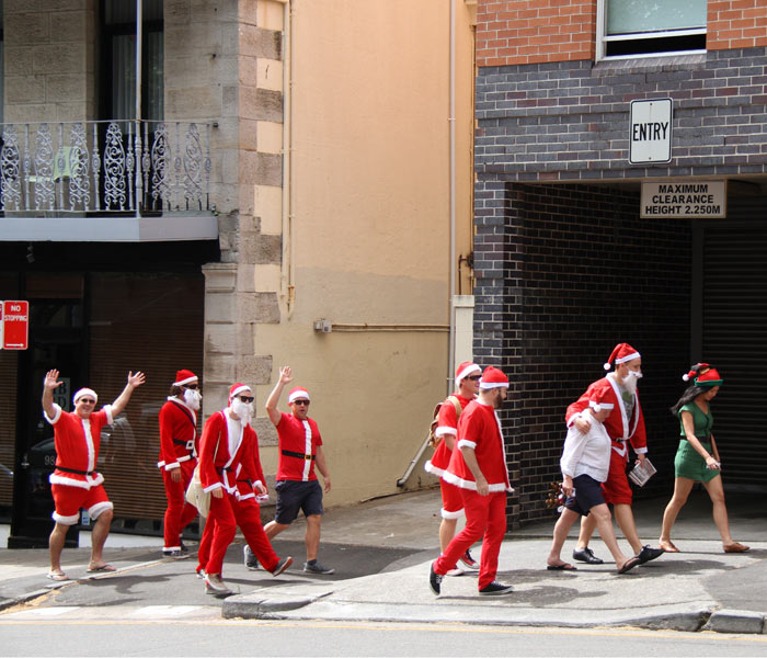 SantaCon in Sydney