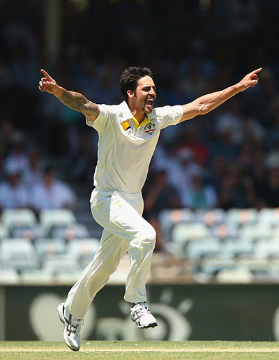 third test day 3: Mitchell Johnson