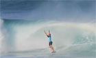 Huge swells as Mick Fanning claims surfing title over Kelly Slater – video | Sport