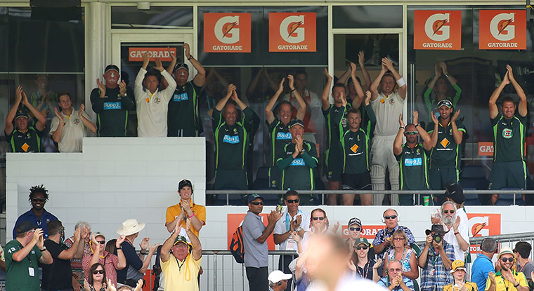 Australian team applaud Shane Watson
