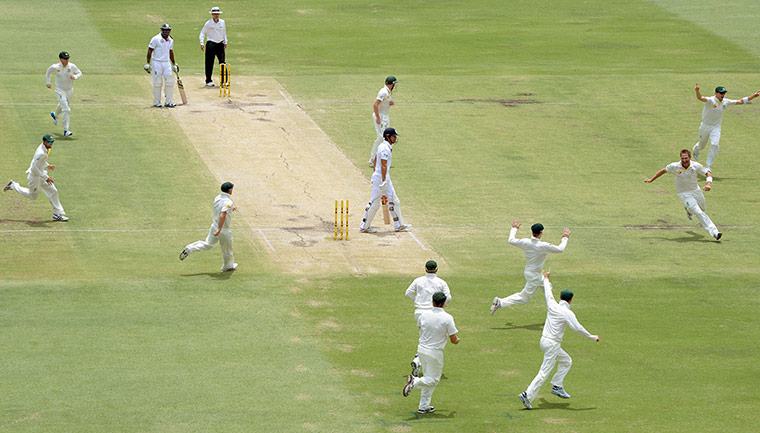 Alastair Cook out