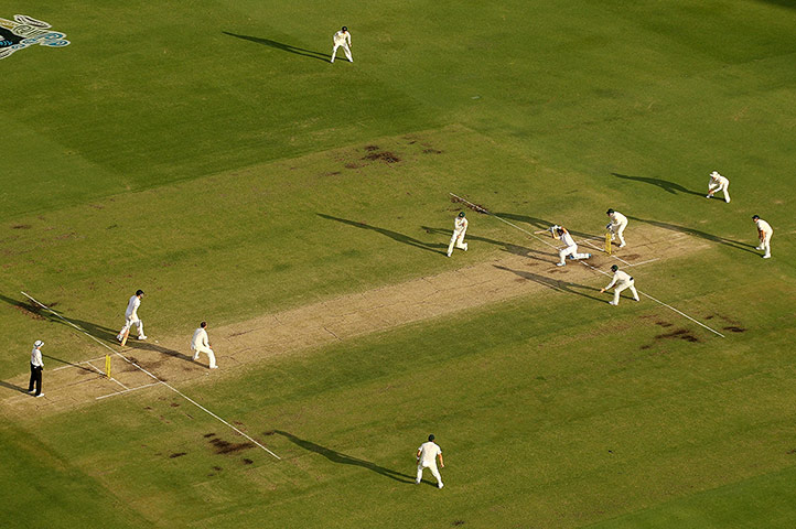 Third test day four: Matt Prior bats