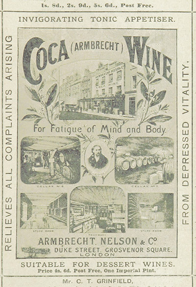 British Library: An advert in The Crime of a Christmas Toy. A detective story by Henry Herma