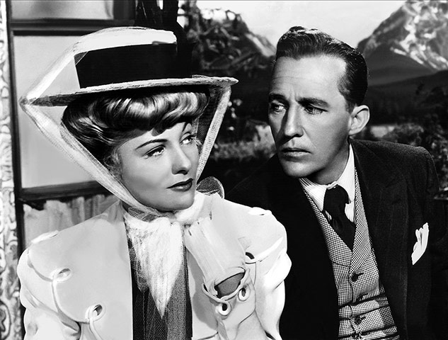 Joan Fontaine in pictures: Joan Fontaine and Bing Crosby in The Emperor Waltz