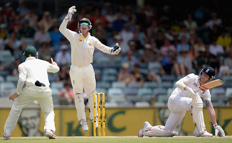 third test final day: Ben Stokes is out