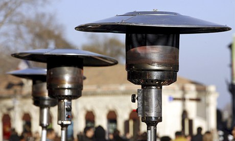 Patio heaters in Montpellier