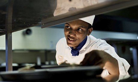 Young recruits at Westminster Kingsway College