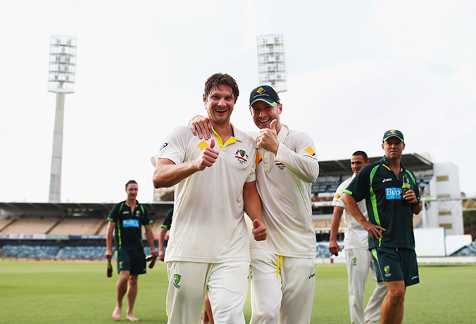 Ashes Australia triumph: Michael Clarke and Shane Watson