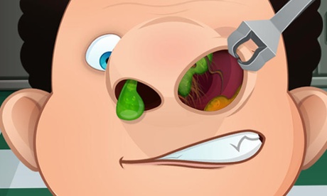 Nose Doctor: who knew kids would be attracted by bogey-related apps?