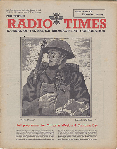 Radio Times: Radio Times - Christmas 1943