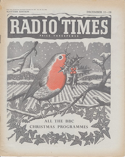 Radio Times: Radio Times - Christmas 1957