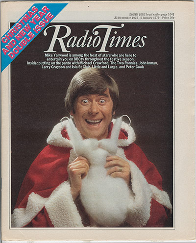 Radio Times: Radio Times - Christmas 1978