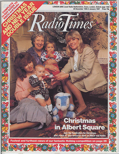 Radio Times: Radio Times - Christmas 1986